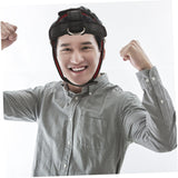 FOYTOKI and Neck Trainer Indoor Neck Exerciser Neck Weight Lifting Harness Trainer for Neck Safety Neck Trainer Neck Training Neck Harness Portable Diving Fabric Training Equipment FOYTOKI