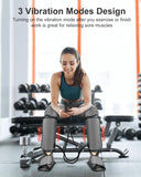 Leg Massager for Circulation and Pain Relief, Air Compression Foot Calf Thigh Massager with 2 Heat and 3 Vibration Functions Nekteck