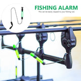 Toddmomy 3pcs Fishing Alarm Fishing Accessories Carp Bite Indicator Hanger Rack