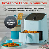 Instant Vortex 2QT Mini Air Fryer, Small Air fryer that Crisps, Reheats, Bakes, Roasts for Quick Easy Meals Instant
