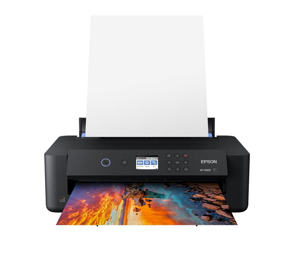 Wireless Color Wide-Format Printer, Amazon Dash Replenishment Ready, Black, Large Epson