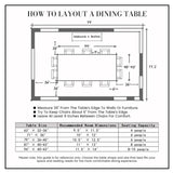 POVISON 63" Modern Dining Table for 4, Glossy White Dining Room Table, Sintered Stone Tabletop with Gray Carbon Steel Pedestal, 63 inch Rectangle Dining Table (Table Only)