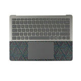 Phone Skin Compatible with Microsoft Surface Laptop 13.8" 8th Edition (2026) - Triangle Stripes - Premium 3M Vinyl Protective Wrap Decal Cover - Easy to Apply | Crafted in the USA by MightySkins