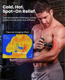 BOB AND BRAD Q2 Pro Mini Massage Gun with Heat and Cold, Pocket-Sized Deep Tissue Massager, HSA Portable Percussion Muscle Massager Gun, Ultra Small & Quiet Muscle Massager, FSA Eligible