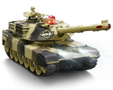 NIWOTA 2.4G Remote Control Army Tank-8 Channels 1:28 RC Tank that Shoot with Toy Soldiers, Auto Demo, Rotating Turret,Light&Sound, All-Terrain RC Military Vehicle Toys Gift for Boys Ages 6 8 9 12