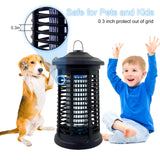 Electric Bug Zapper Indoor/Outdoor, 4200V High Powered Mosquito Zappers Killer, Waterproof Insect Fly Swatter Zapper Dickinda