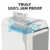 Powershred LX220 Micro-Cut Paper Shredder, White Fellowes