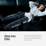 Hyperice Normatec Elite Legs Size Standard - Dynamic Air Compression Massage - Helps Increase Circulation in Legs, Reduces Muscle Pain and Aches and Improves Recovery Time Post-Workout