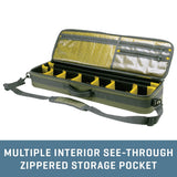 Allen Company Cottonwood Fly Fishing Rod and Gear Bag Case - Outdoor Storage for up to 4 Fishing Rods - Heavy-Duty Honeycomb Frame for Carrying Your Fishing Pole, Fishing Gear and Equipment - Olive