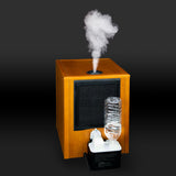 Dr. Infrared Heater DR-968H Indoor Portable Space Heater with Humidifier, 1500-Watt, Cherry
