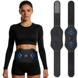 WZREZ FDA Cleared ABS Stimulator Muscle Toner, Ab Machine, Fitness Workout Equipment for Women and Men (Black Blue)
