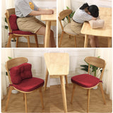 KGPLOME Chair Cushion with Ties for Dining Chairs - Memory Foam Non Slip Kitchen Chair