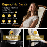 Rocking Chair Cushion, Set of Thicken Seat & Back Chair Cushions with Memory Foam