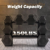 Dumbbell Rack Stand Only - Iron Weight Stand Holder Storage for Dumbbells - Small Weight Rack for Home Gym dumbbell CIXIZUIJIA