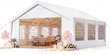 Aoxun 20x20 Party Tent,Heavy-Duty Canopy Tents for Parties Weddings Events