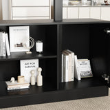 L-Shaped Standing Desk with Drawers, Electric Height Adjustable Desk with File Cabinet, Executive Computer Table