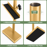 Rofio Adjustable Tabletop Easel, Picture Frame & Sign Display Stand, Gold