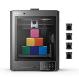 ELEGOO Centauri Carbon CoreXY 500mm/s High Speed Printing with Auto Calibration3D Printer, CoreXY 500mm/s High Speed Printing with Auto Calibration, 320°C Nozzle and Built-in Camera, Ready to Print Out of the Box, 256x256x256mm Printing Size
