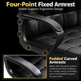 Home Office Desk Chair, Ergonomic Latex Cushion Swivel Chair