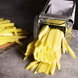 Electric French Fry Cutter, Sopito Commercial Grade Potato Cutter with 1/2-Inch Blade Stainless Steel Perfect for Potatoes Carrots Cucumbers