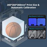 Kobra X Multicolor 3D Printer, Easy Setup with Native 4-Color Printing Up 19 Color