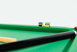 Crucis 5.5-Foot Folding Billiard/Pool Table (Green Original) RACK