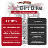 Oryxearth 99CC 4-Stroke Mini Bike, Gas Powered