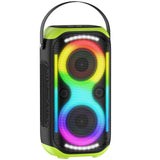 TYOTY Bluetooth Speaker 160W Loud Wireless Outdoor Portable Big Powerful Deep Bass Sound TWS Large Home Party Speakers with Subwoofer LED Lights