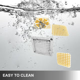 French Fry Cutter Stainless Steel Potato Cutter Commercial Vegetable Fruit Chopper with 1/2'', 3/8'', 1/4'' Blades Potato Dicer uyoyous