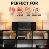 Magnavox 3-Piece CD Shelf System with Digital PLL FM Stereo Radio