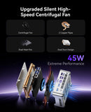 KAMRUI Pinova P2 Mini PC, Intel Core i5-12600H(Beats 1185G7/12450H), 32GB DDR4(Upgradable to 64GB) 1TB SSD Mini Computers, 12C/16T, 4.5GHz, Triple 4K Display/WiFi6/BT5.2 Home/Office/Business Micro PC