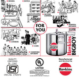 Aluminum Pressure Cooker HAWKINS