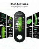 MiLESEEY GeneSonic Pro Golf GPS Speaker with 43K+ Courses No-Subscription