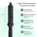 Inch Thermal Brush for Effortless Curls, Volume & Waves MINT