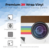 Phone Skin Compatible with Microsoft Surface Laptop 13.8" 8th Edition (2026) - Vintage Polaroid - Premium 3M Vinyl Protective Wrap Decal Cover - Easy to Apply | Crafted in the USA by MightySkins