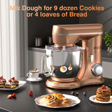 Stand Mixer 10-Speed 5QT Kitchen Electric Mixer, Tilt-Head Food Mixer with Dough Hook Mini angel