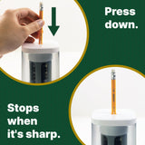 BAZIC Products Electric Pencil Sharpener for & Jumbo, 6-12 mm, 12-Case