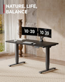 SANODESK Dual Motor Standing Desk 220lbs Height Adjustable Desk