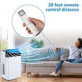 12000 BTU Portable Air Conditioners with Remote Control, 3-in-1 Free Standing Cooling AC Unit with Fan & Dehumidifier, Cools Room up to 550 sq.ft, Smart/Sleep Mode