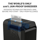 Fellowes Powershred LX22M 20-Sheet Micro Cut Paper Shredder (5263501) and Powershred