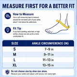 Baboscos Ankle Brace, Figure 8 Lace-Up Stabilizer for Sprain Support