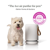 Molekule Air Purifier Mini+ - Purifies Rooms Up to 250 Sq Ft - Smart Purifier with High Pollutant Capture Rate - Air Quality Monitoring Capabilities - White