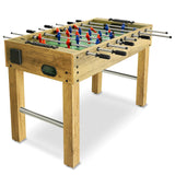 48 Inch Foosball Table, Football Arcade Soccer Game Table for Home, Office, Adult, and Kids