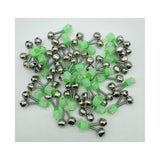 LkyRui 35pcs Spiral Clip Fishing Bells Fishing Bite Alarm Bells Fishing Pole Catfish Bells Clamp on for Fishing Rods