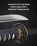 1080 Carbon Steel Dragonfly Katana for Display, Hand Forged Full Tang Sword
