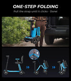 PAISEEC L5 Mobility Scooter 32 lbs Ultra Lightweight, One-Step Folding Mobility Scooter, Electric Scooter with PAI Safety System, Airline Approved Mobility Scooter for Seniors (Blue, 15 Miles)