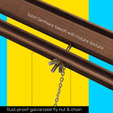MEEDEN Easel Stand for Wedding Sign: Wood Tripod for Display Poster Board