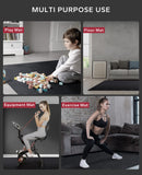 HAPBEAR Extra Large Exercise Mat-7'x5'x8mm(1/3 inch),Non-Slip, Ultra Durable, Thick Workout Mats for Home Gym Flooring Cardio, Yoga Mats for Fitness, High-Density Exercise Mat, Shoes-Friendly HAPBEAR