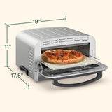 Indoor Pizza Oven – Bake 12” Pizzas in Minutes – Portable Countertop Pizza Oven – Stainless Steel Cuisinart