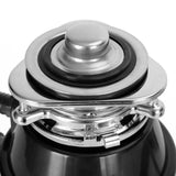 Viprh 3/4 HP Under Sink Garbage Disposal - 2800 RPM Kitchen Food Waste Disposer with Plug and Safety Features
